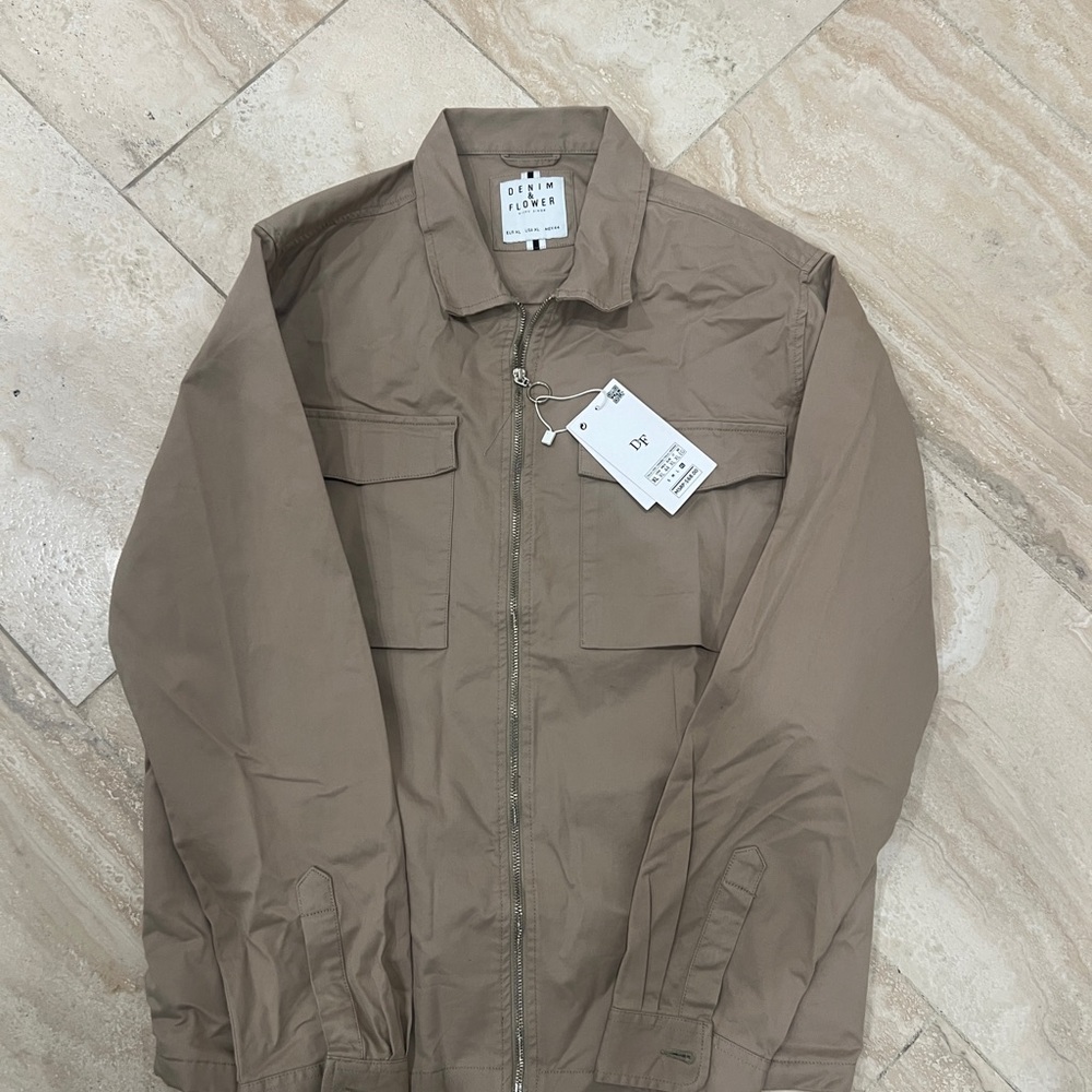Denim & Flower Light cargo Jacket